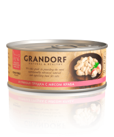 GD Консервы для кошек Куриная грудка с мясом краба 70г