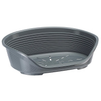 Ferplast Лежак для собак Siesta Deluxe 4 темно-серый, 61,5*45*21,5см