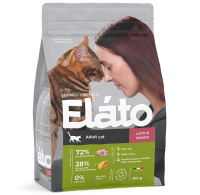 Elato Holistic 300г Сухой корм для взрослых кошек с ягненком и олениной