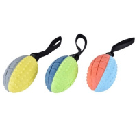 Wogy Игрушка-пищалка для собак Граната с ручкой, длина 16см*12,5*7,5см (в ассортименте)