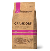 Grandorf Dog 10кг Turkey Medium&Maxi Сухой корм для собак средних и крупных пород Индейка