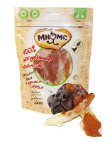 Мнямс лакомство для собак, Кроличьи уши с куриным мясом 