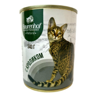 Baurenhof Natural Влажный корм для взрослых кошек, Кролик