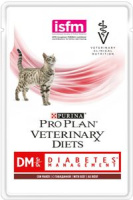 Pro Plan 85г пауч DM Diabetes Management Влажный корм для кошек при сахарном диабете Говядина