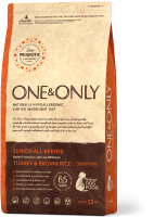 One&Only Dog Turkey&Rice Junior Сухой корм для юниоров, Индейка и бурый рис
