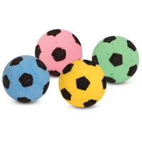Triol Игрушка для кошек Мяч футбольный одноцветный, d4см