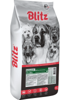 Blitz Adult Sensitive Senior Сухой корм для взрослых собак всех пород старше 7 лет, Индейка