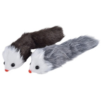 Nunbell Игрушка для кошек Мышка с пищалкой, 17*4*4см
