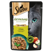 Sheba Natures Collection Влажный корм для взрослых кошек, Утка с яблоком в соусе