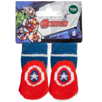 Носки Marvel Капитан Америка, размер M, Triol-Disney