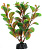 Пластиковое растение Plant 006-Людвигия КРАСНАЯ, 10см