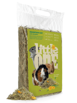 Little One 400г Горное сено с одуванчиком
