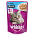 Whiskas Влажный корм для взрослых кошек от 1 года, Лосось в желе
