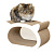 Когтеточка гофрокартон Cat`s smile, 37*22*23,5см