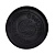 Doglike Тарелка летающая средняя черная, d22см
