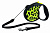 Поводок-рулетка Flexi Safari cord M 5m 20 kg yellow Leopard