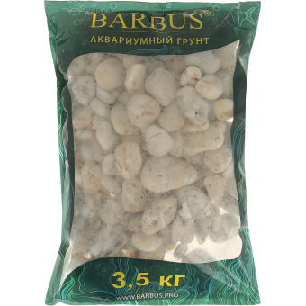 Галька БЕЛАЯ 20-40мм 3,5кг №042