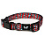 United Pets Ошейник для собак Complete me M красная зебра, 34-56*2см