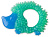 Petstages Игрушка для собак Mini Orka Ежик, 12см