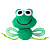 Triol Игрушка для кошек Лягушонок, 5*7,5см