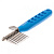 Колтунорез DeLIGHT боковой "мини" 8 лезвий прямой (синяя ручка)