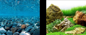 Аквариумный фон Rive Rock/Sea of Green 45см/15м
