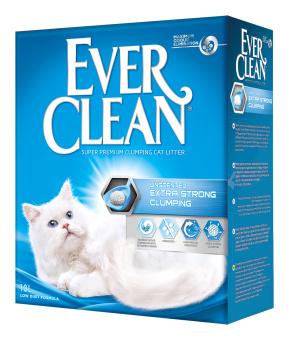 Ever Clean Extra Strong Clumping Unscented комкующийся наполнитель без ароматизатора д/кошек (6 л)