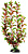 Пластиковое растение Plant 006-Людвигия КРАСНАЯ, 30см