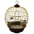 Triol Клетка для птиц 23BG круглая золото, d23*36,5см