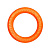 Doglike Снаряд Tug&Twist Кольцо 8-мигранное малое, оранжевое, d20см