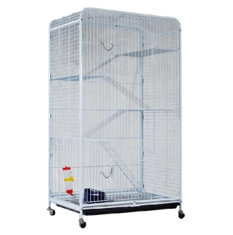 Triol Клетка для мелких животных, белая 79*52,5*140см C4-1W