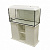 Тумба 100л прямоугольная белая